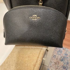 Coach Black Makeup Bag